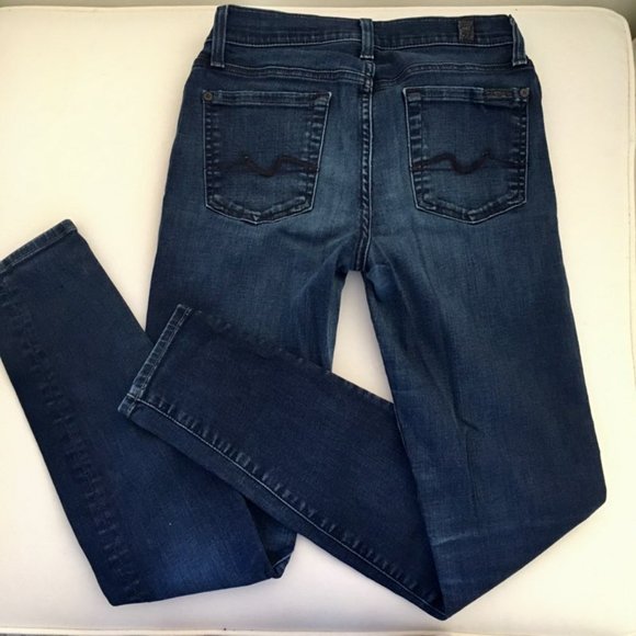 7 for all mankind gwenevere skinny jeans - Picture 10 of 15